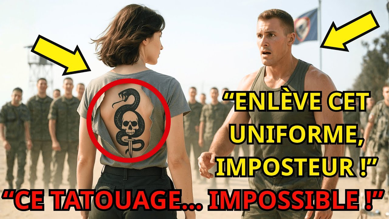Ils Se Moquèrent D’Elle Au Camp D’Entraînement — Puis Le Commandant Blêmit En Voyant Son Tatouage