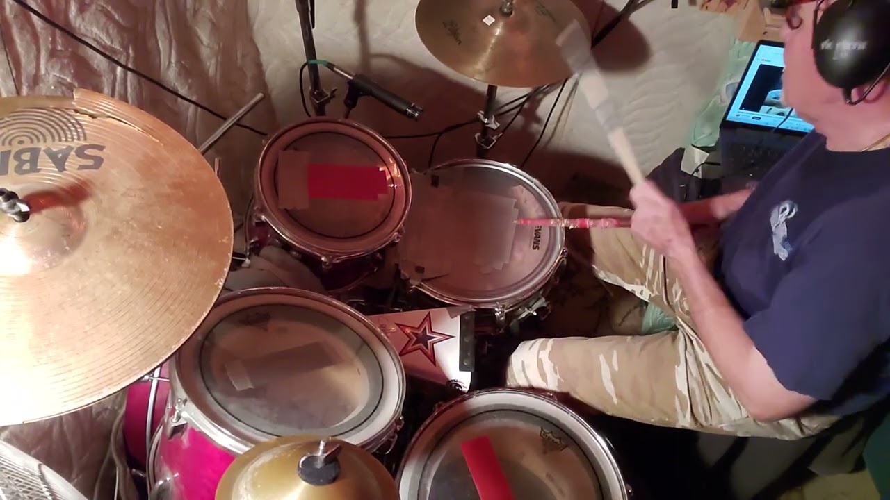 Use Me, Bill Withers Drum Cover, drum-less backing track, recorded on 01-21-2026.