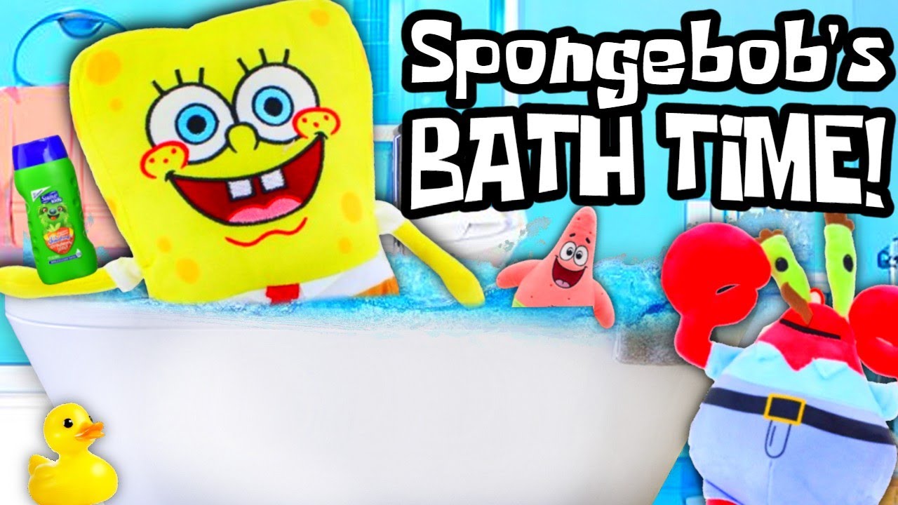 Spongebob's Bath Time! - Spongebob and Friends