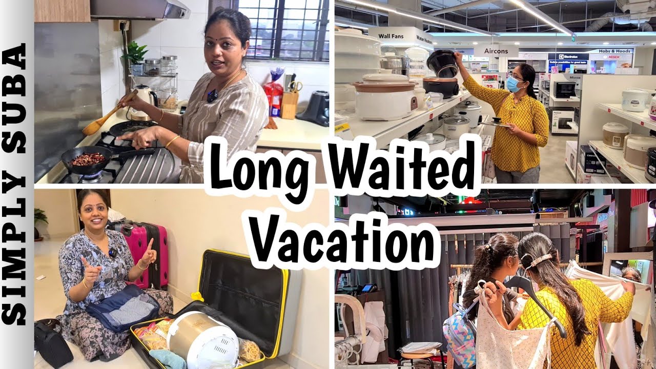 Getting ready for our holiday trip | Pre-preparations for our vacation | #simplysuba
