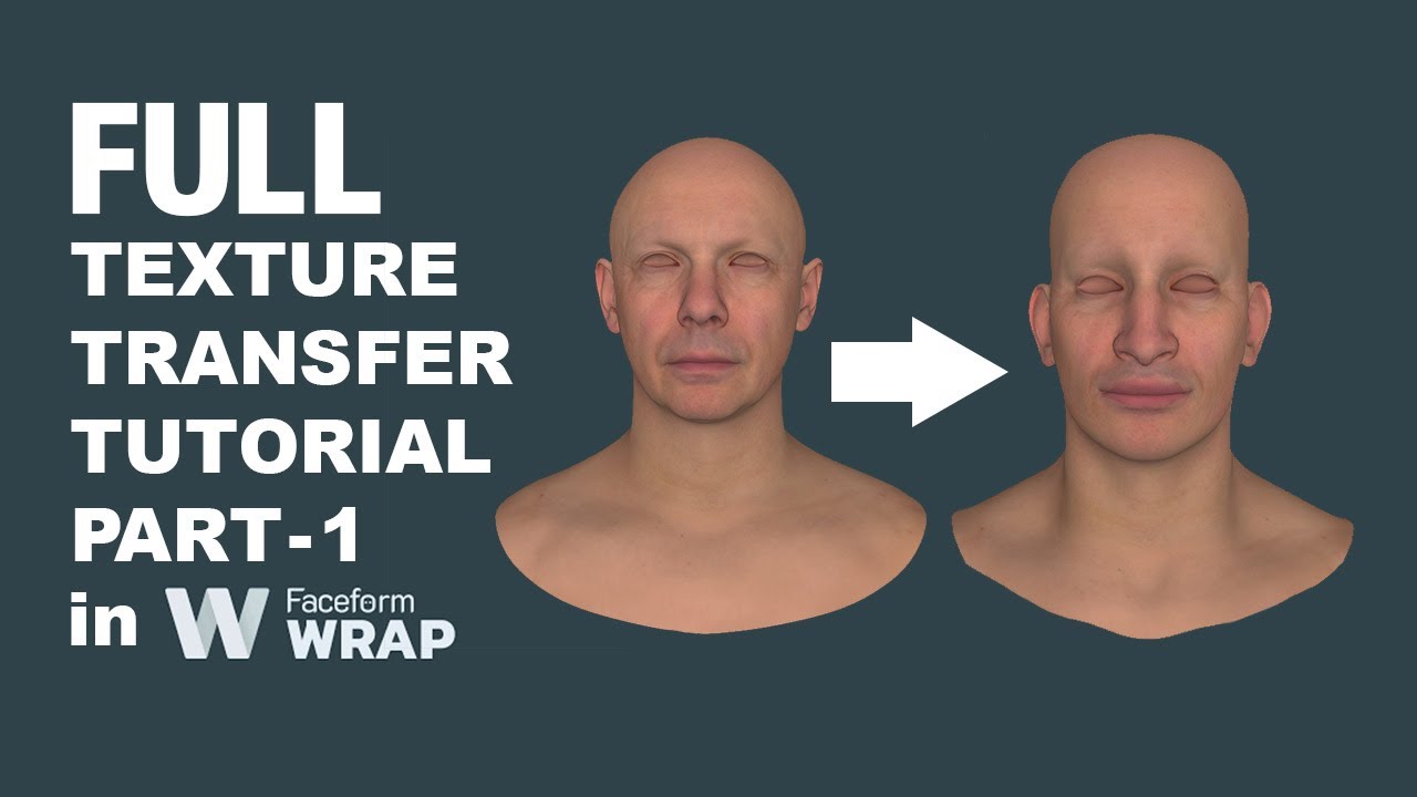 WRAP 3D FULL TUTORIAL TEXTURE TRANSFER PART 1 (METAHUMAN TO ZBRUSH SCULPT)