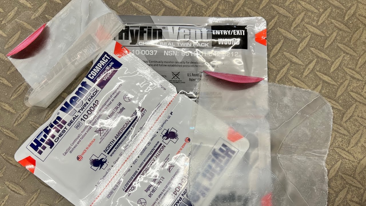 Hyfin Chest Seals Compared