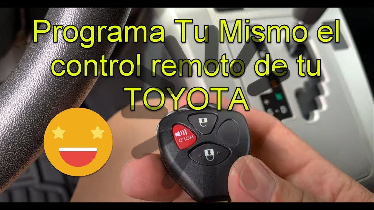 Como programar el control Toyota, Corolla, Yaris, Rav4 y Scionn XB