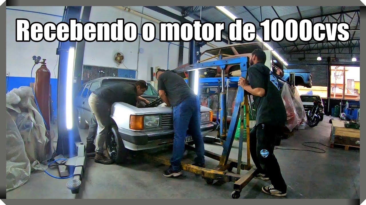 #25 Caravan do Alemão já está com o seu novo motor de 1000 cvs no cofre