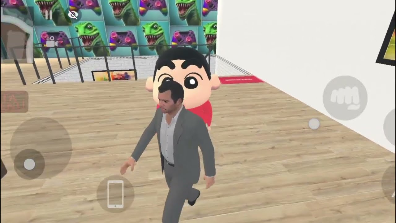 Tung Tung Sahur Kidnapped Schin-chan in Indian Theft auto Simulator 😱