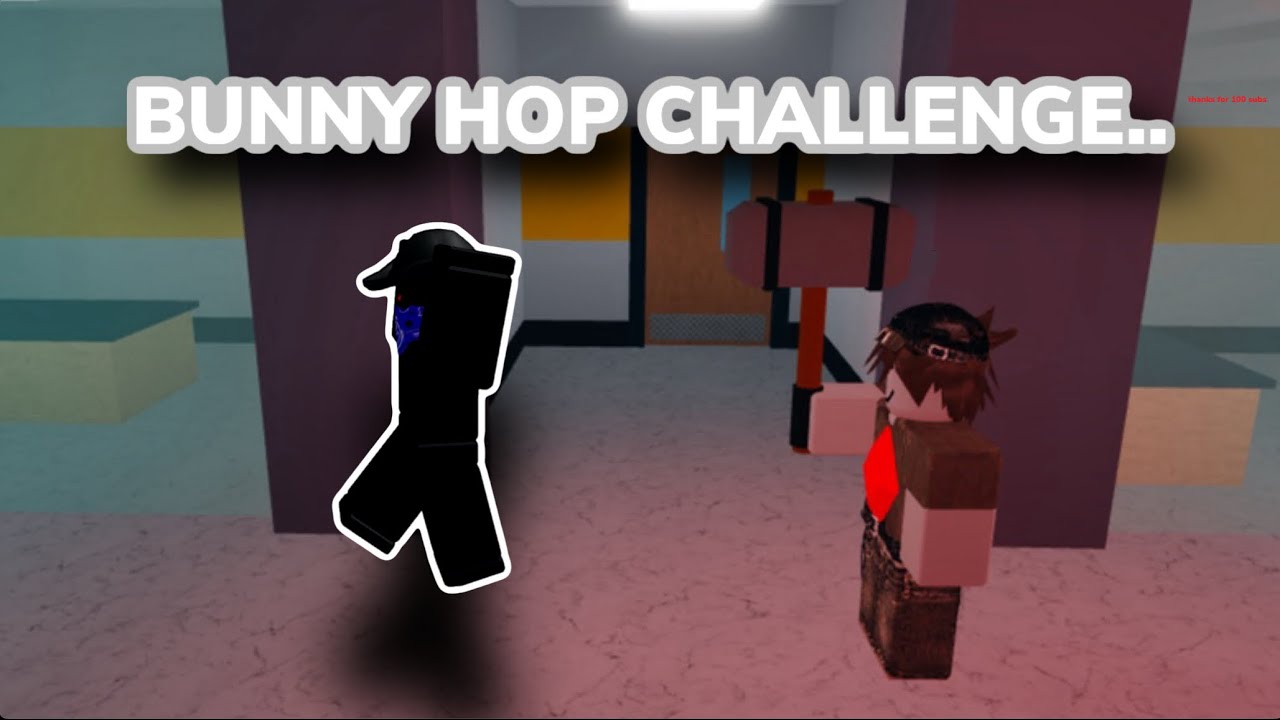 BUNNY HOP CHALLENGE in Flee the Facility...