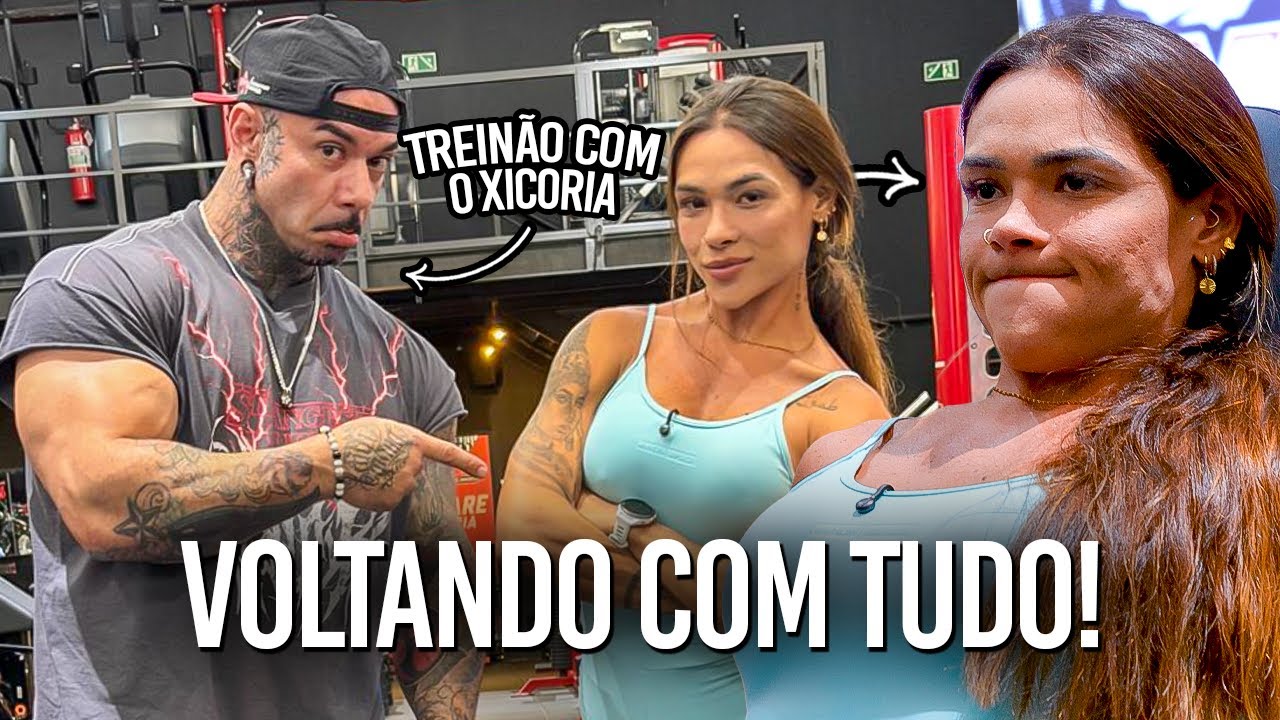 Meu TREINO DE PERNAS DE ATLETA com Thiago Xícoria após LESÃO