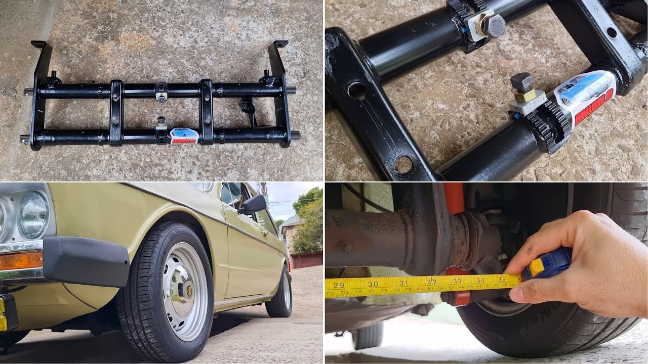 Como é feito QUADRO de SUSPENSÃO ENCURTADO - VW AR FUSCA BRASÍLIA