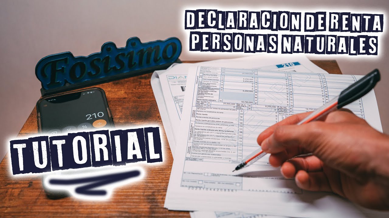 Clase completa declaración de renta paso a paso [TUTORIAL]