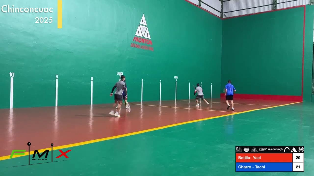 Abierto de Frontenis  Chiconcuac 2025 Betillo - Yael VS Charro - Tachi