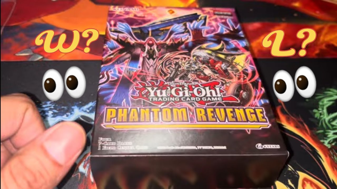 Opening a Yu-Gi-Oh Phantom Revenge Box… Was This a Mistake? 