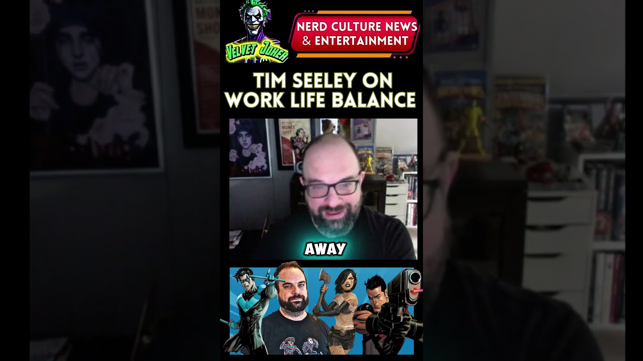Tim Seeley on Work Life Balance #comics #writer #artist #nightwing #cassiehack