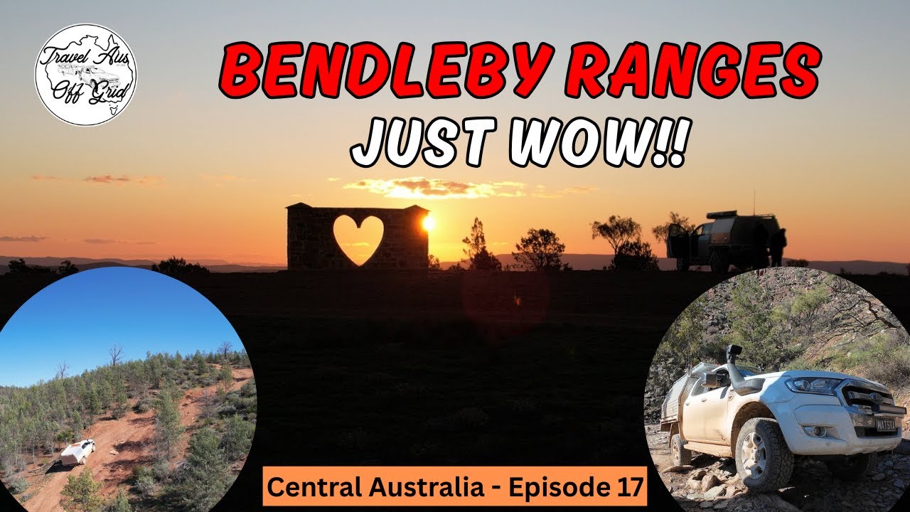 SUNSET VIEWS, STEEP CLIMBS and ROCKY TRACKS at Bendleby Ranges