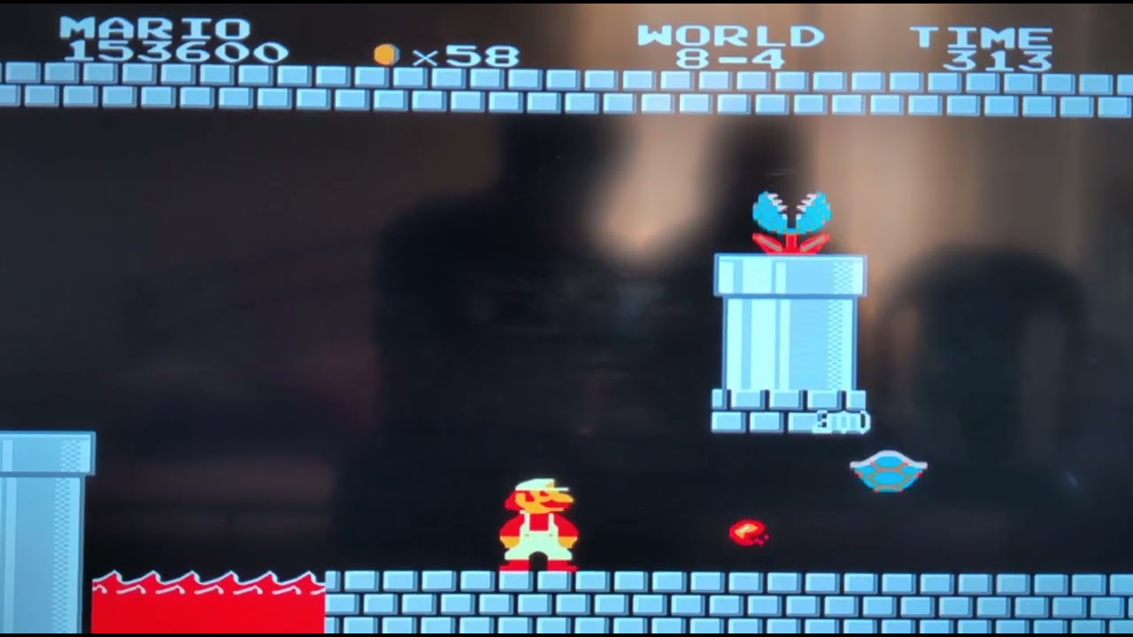 World 8-4 Super Mario Bros. Failed Retro Games 90s #games #gaming #mario #supermario #loop #kids 