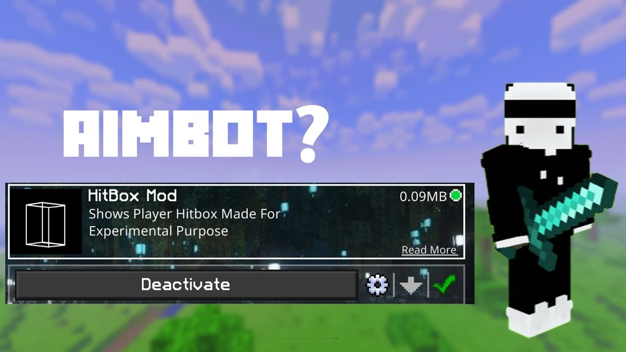 HitBox Pack For MCPE/MCBE (aimbot?)