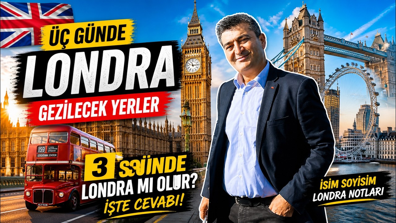 3 GÜNDE LONDRA GEZISI, #london #londra