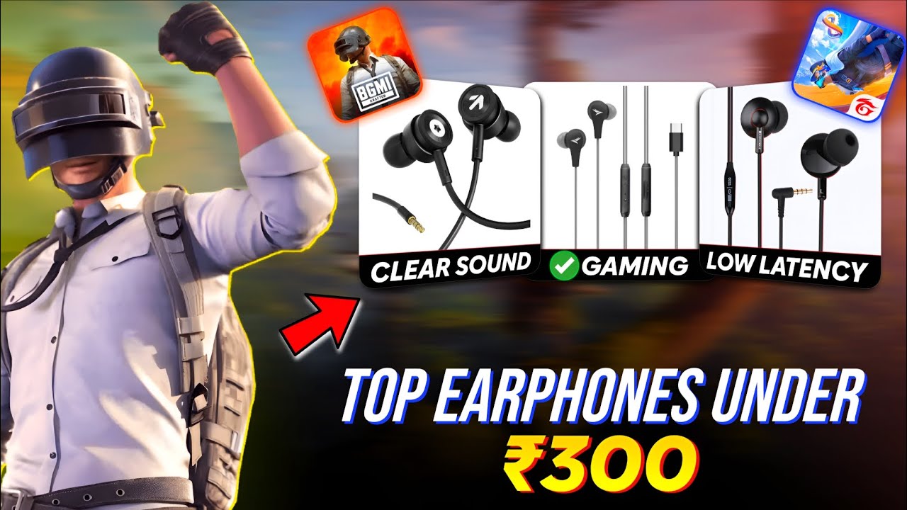 TOP 3 Best Wired Earphones 2025 🔥 Under ₹300 for Gaming & Music