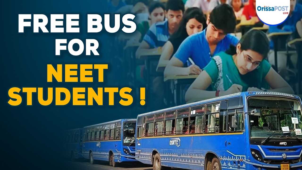 Odisha rolls out free bus service for NEET-UG candidates