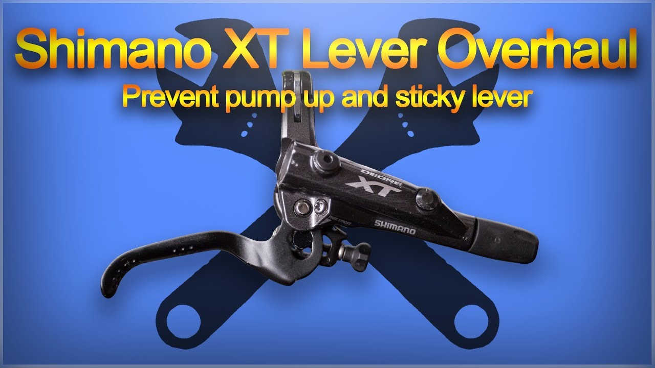 Shimano XT M8000 Lever Overhaul - Common problem solving