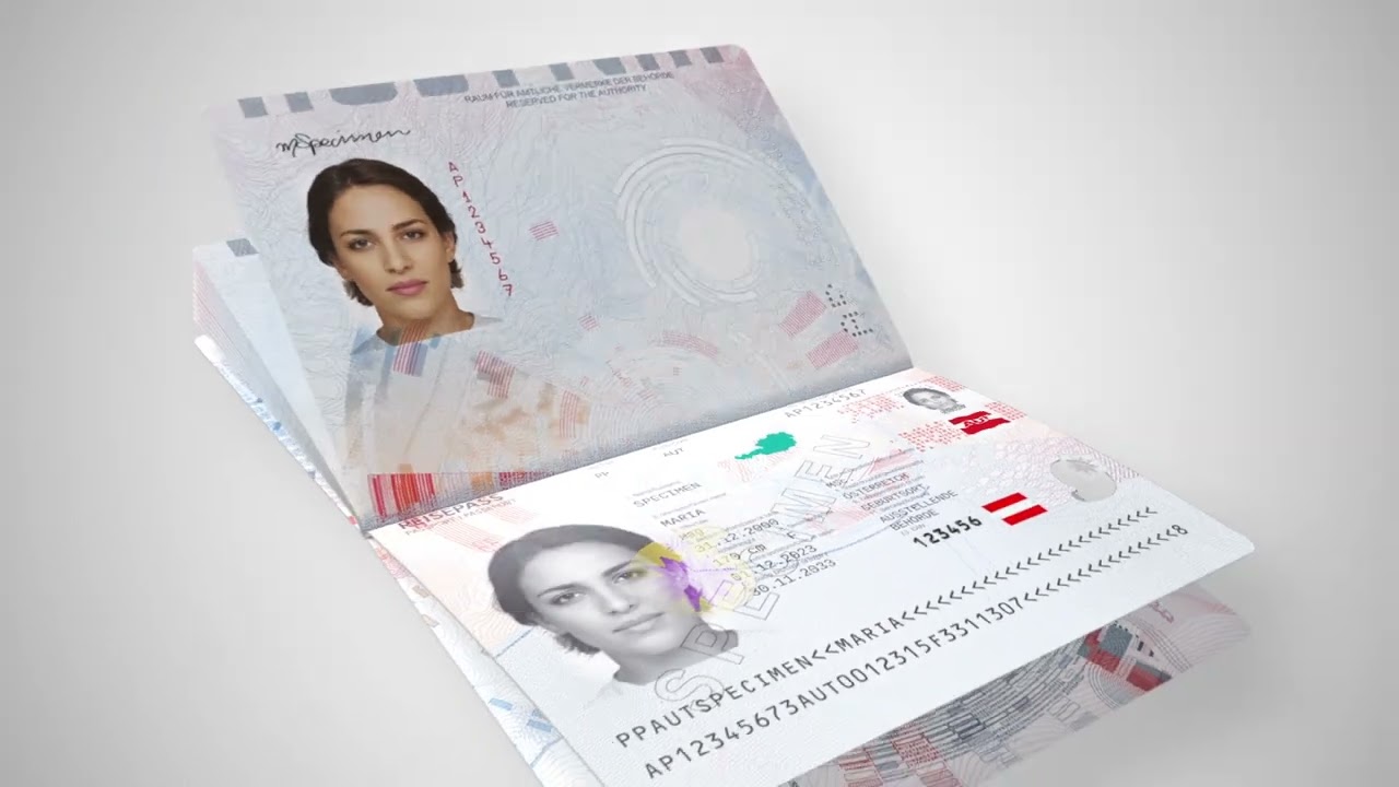 Nuevo Pasaporte Austriaco y Aplicaci&oacute;n CHECK-AT
