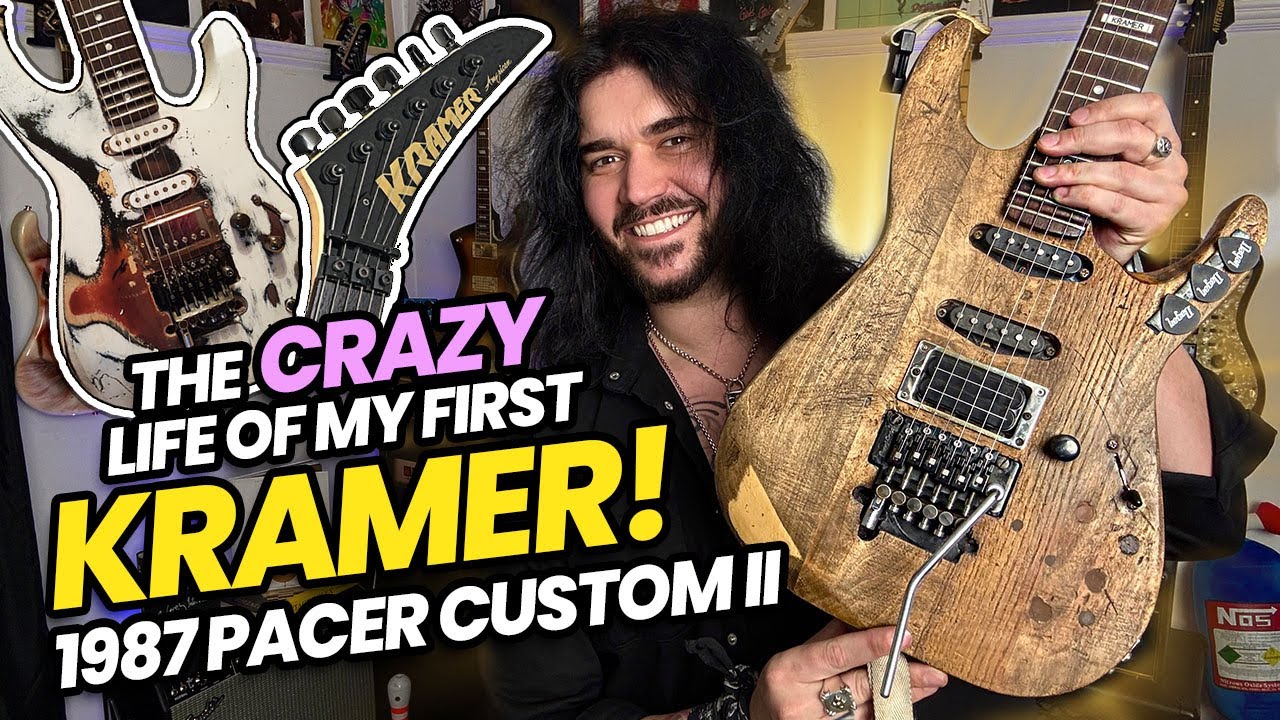 My 1987 Pacer Custom II Has Been To HELL & Back! - The Crazy Life Of My First Kramer Guitar!