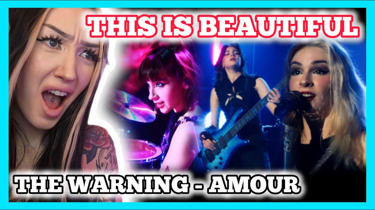 POWERFUL! | The Warning - Amour Live from Pepsi Center CDMX reaction