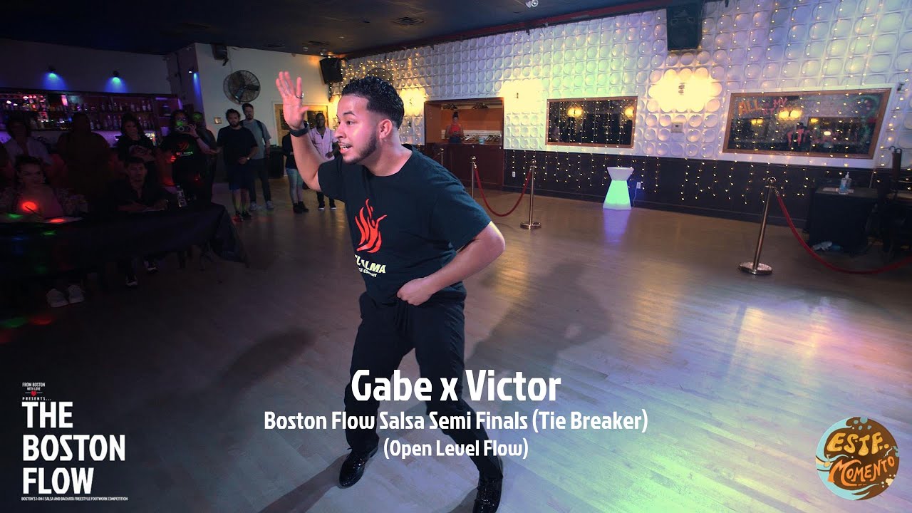 Gabe X Victor - The Boston Flow Salsa Semi-Finals Tie-Breaker TBF (Boston Salsa Competition)