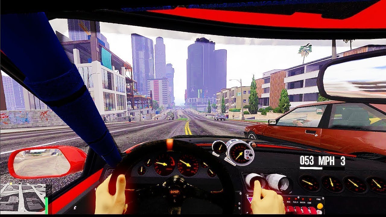 How to be GTA V Uber Driver? ⭐ Real Hands & Steering Wheel