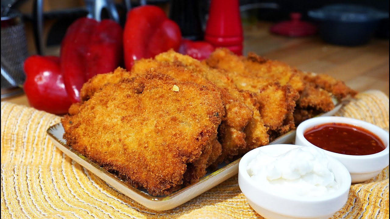 👨‍🍳 Te asigur că așa ceva nu ai mâncat niciodată 🍽️ Șnițel de Ardei kapia 🌶️Șef Paul Constantin