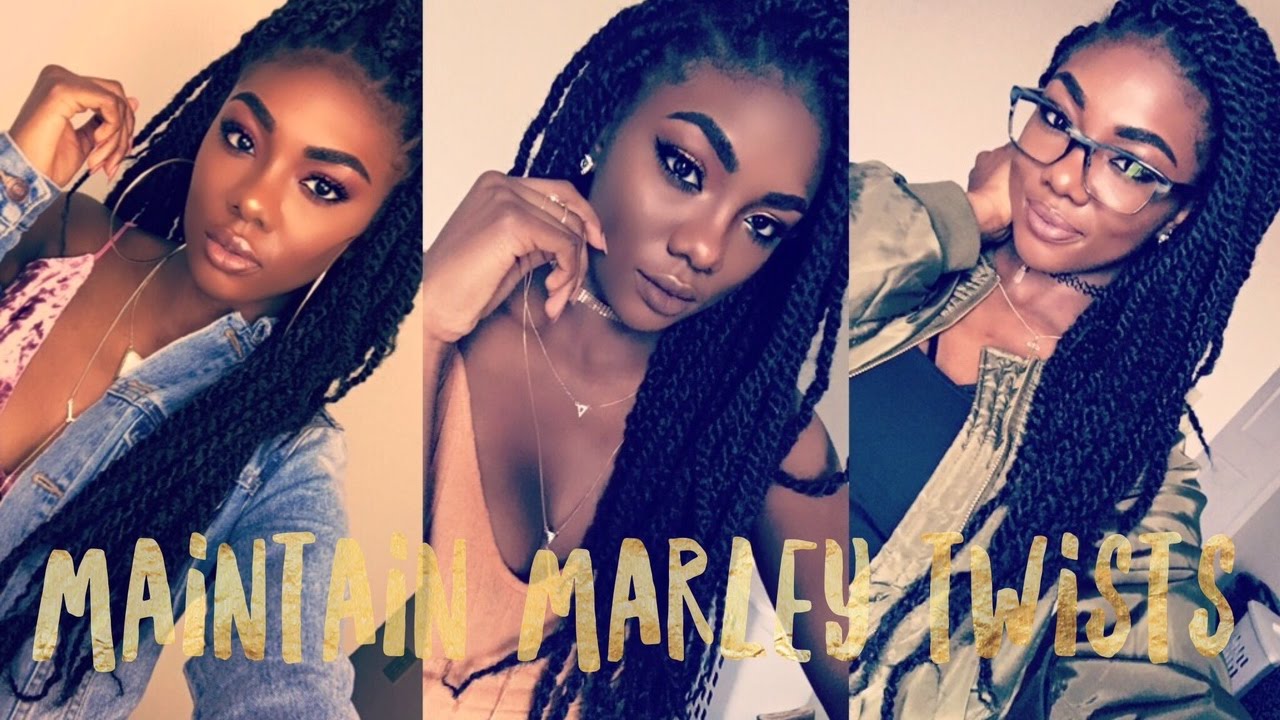 How To Maintain Marley Twists/Havana Twists | Courtney Lynn