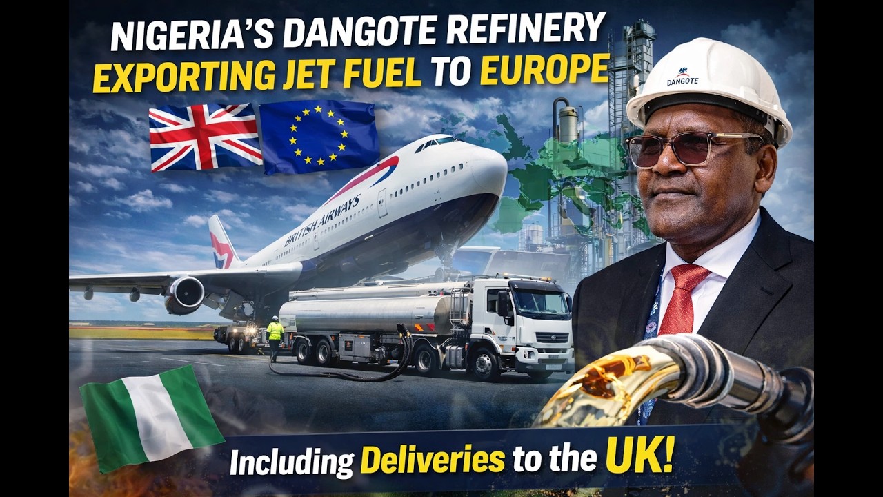 Нигерийский нефтеперерабатывающий завод Dangote начал экспорт авиационного топлива в Европу, в то...