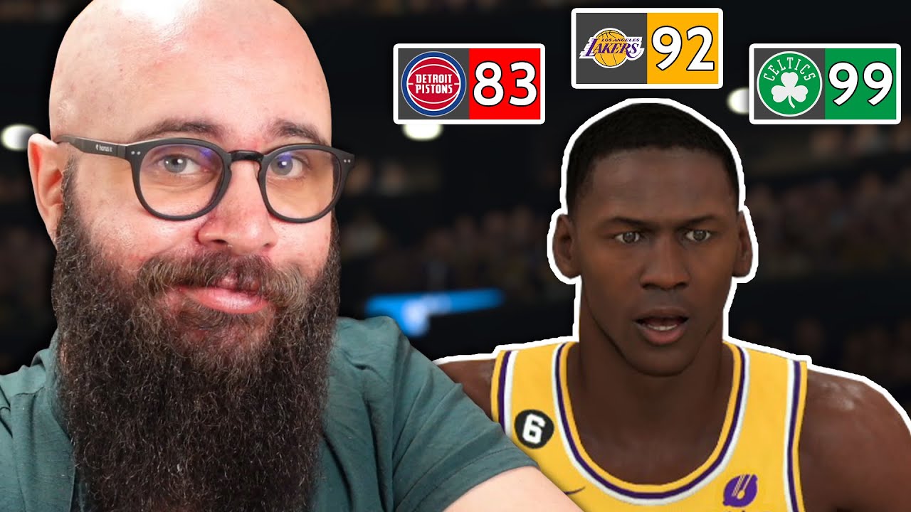 Ho Resimulato la Carriera di Michael Jordan su NBA 2K23