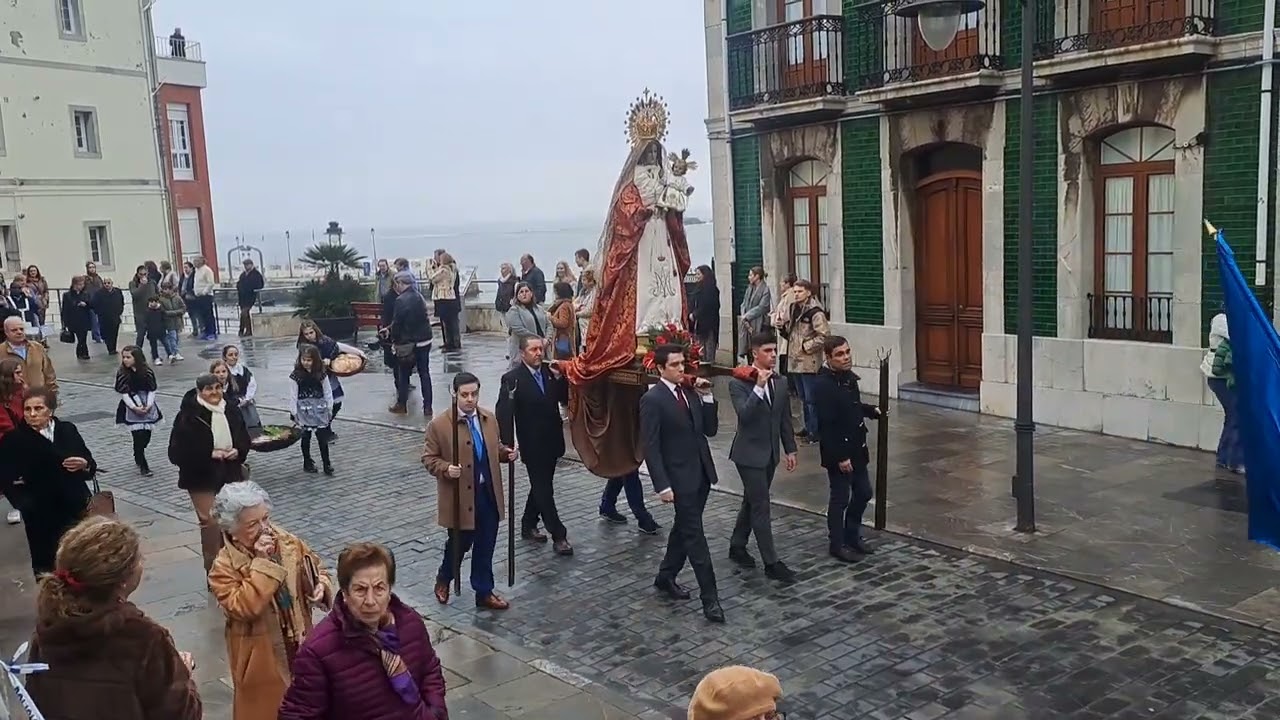 Procesión cristo del socorro de luanco 2024