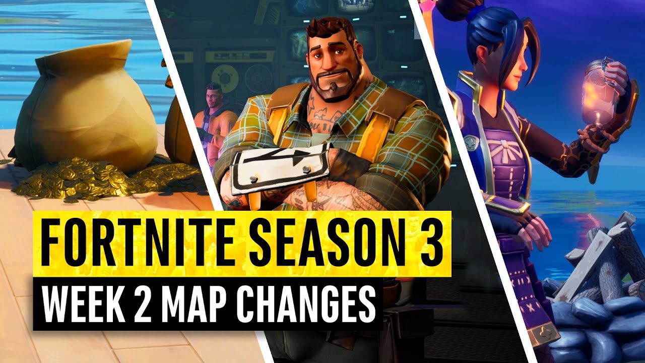 Fortnite | All Season 3 Map Updates and Hidden Secrets! WEEK 2
