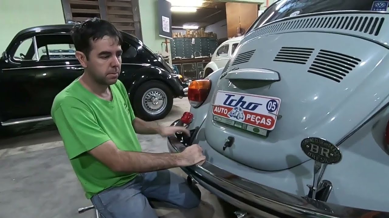 LANÇAMENTO - Borracha do Para-choque Fusca