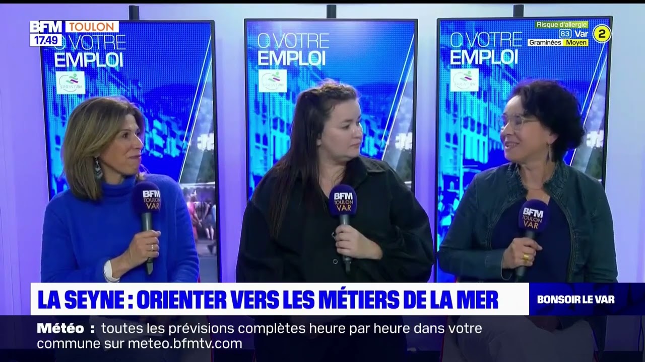 C votre emploi du mercredi 3 mai 2023 -  La Seyne  orienter vers les métiers de la mer