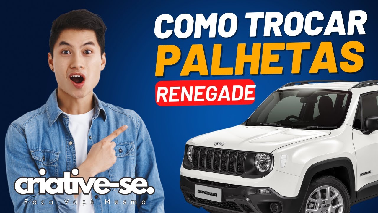 Como Trocar Palheta Dianteira JEEP Renegade? #jeep #renegade #diy
