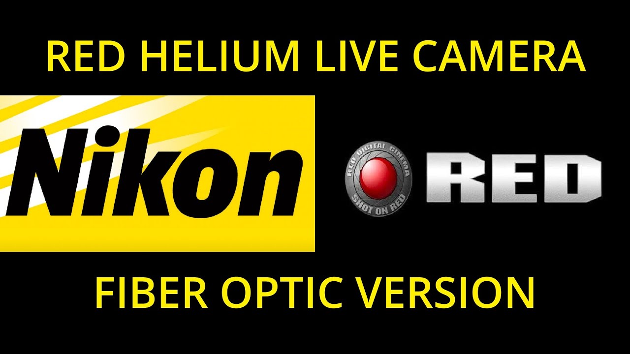 RED Helium 8K S35 Live Broadcast Camera Head Unit and  RED Camera Control Rack Unit
