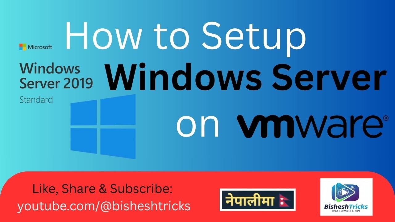 How to Install & Setup Windows Server on VMware Workstation Step by Step