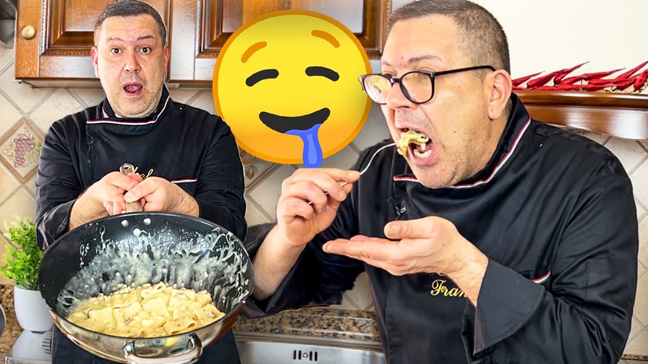 PACCHERI CREMOSI CON CREMA DI PATATE E SALSICCIA!! La Ricetta che ti fa impazzire!