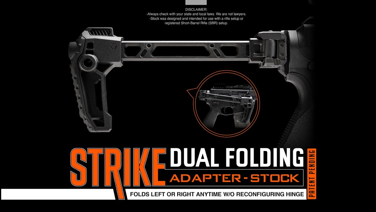 Strike Dual Folding Adapter - Stock