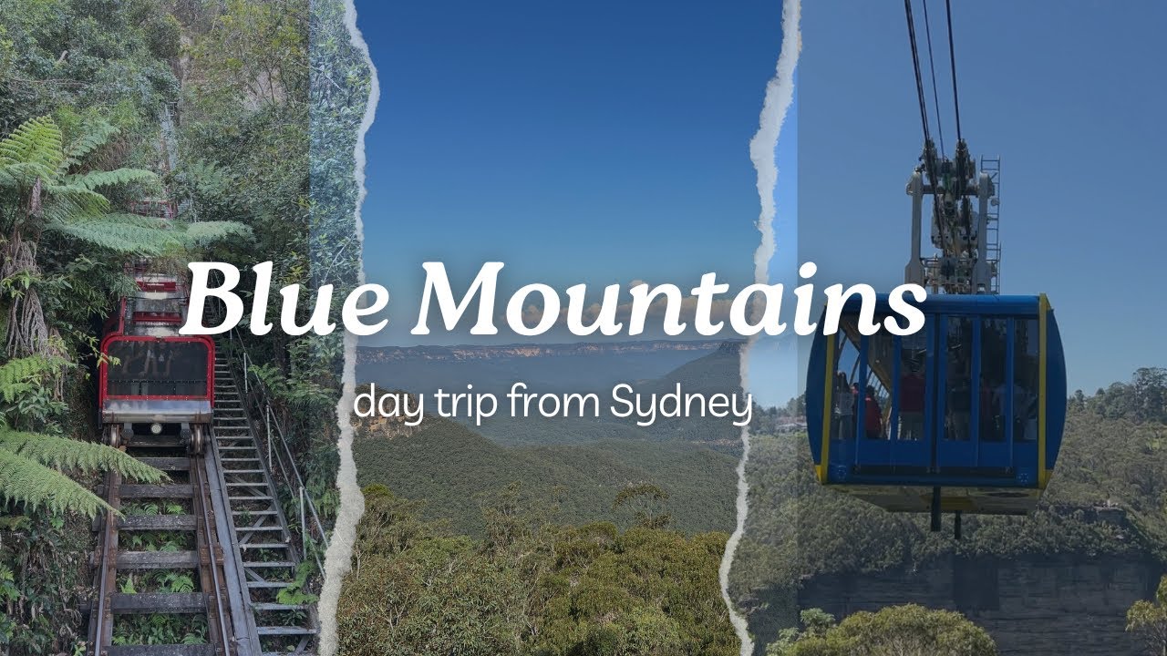 Best Day Trip from Sydney by Train | Blue Mountains | Scenic World | Katoomba town | Australia