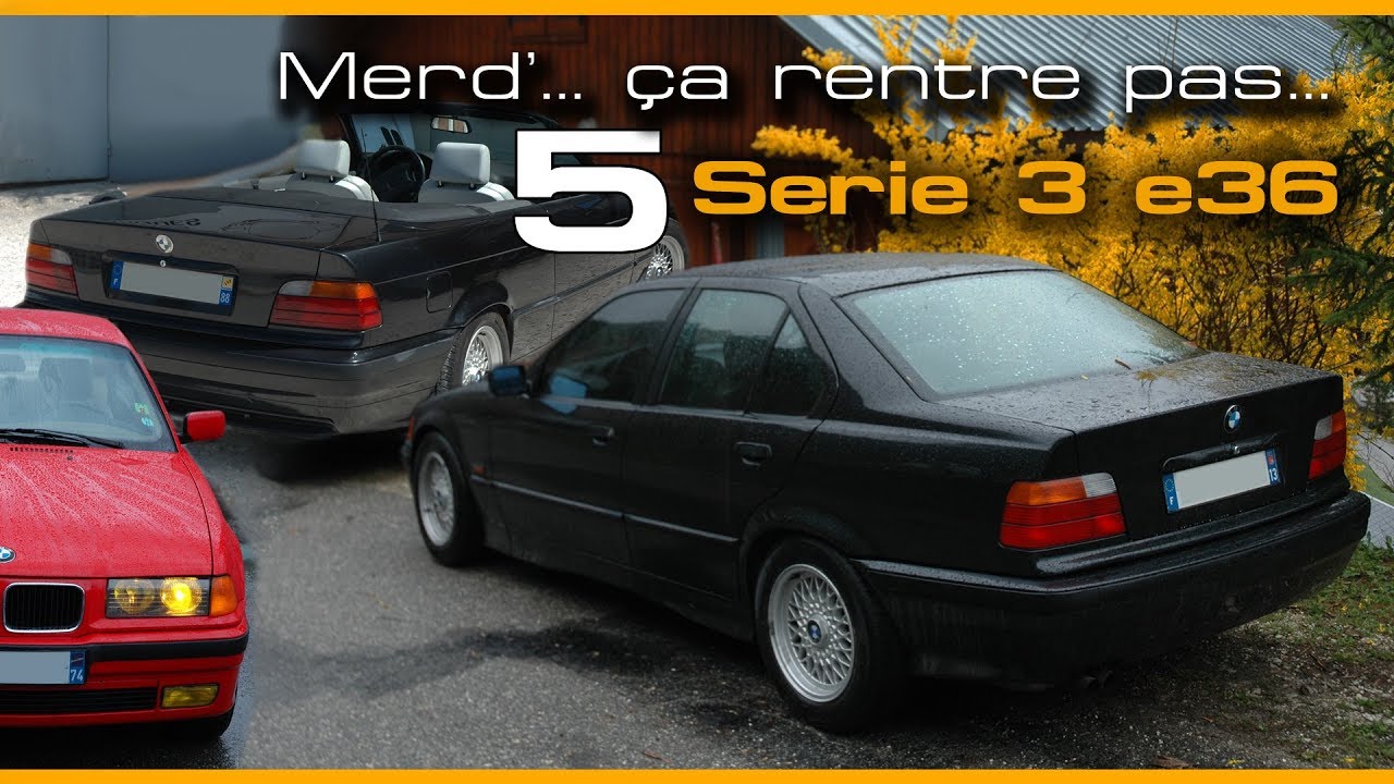 Auto-Bio Bmw E36 : J'en ai acheté 5 aussi...