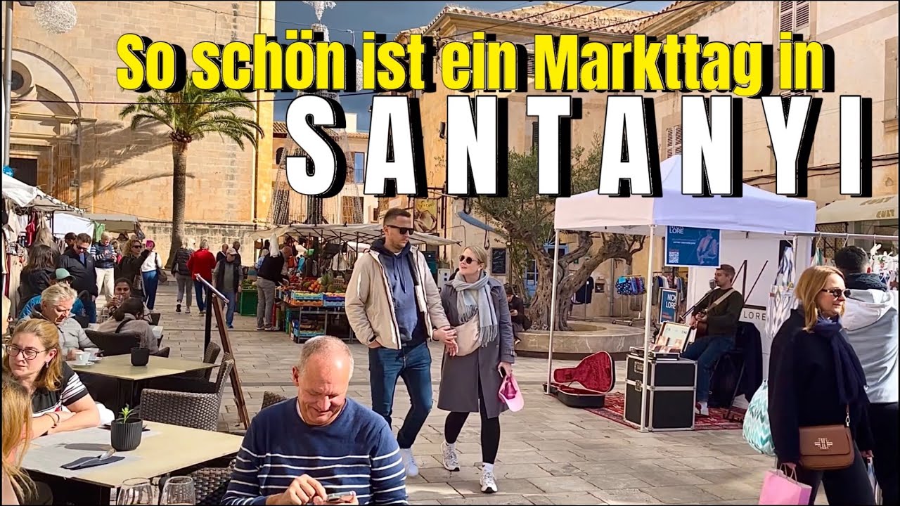 Santanyi🌴🏖️MALLORCA island❤️Stöbern, feilschen und bummeln, Besuch auf dem Wochenmarkt #mallorca 