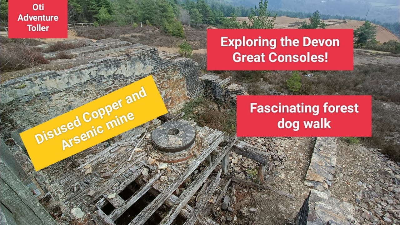 Exploring the Devon Great Consoles - disused Copper and Arsenic mine.
