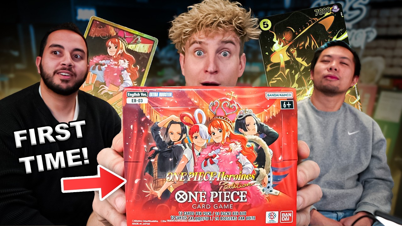 We Opened New One Piece Heroines Edition Booster Box