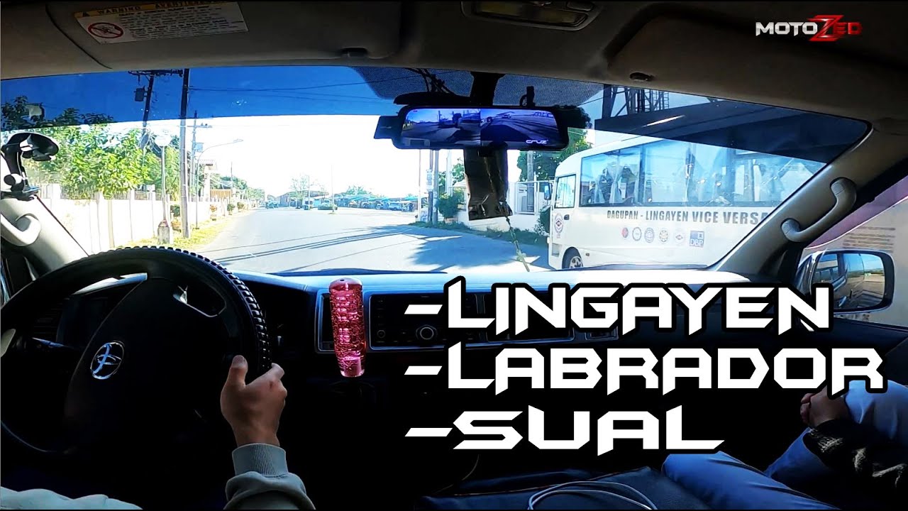 TOYOTA HI ACE GL GRANDIA | LINGAYEN POV DRIVE