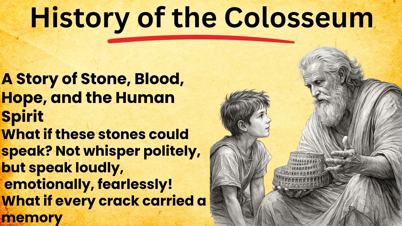 History of the Colosseum| Learn English Through Story Level 3 | ✅Episode #254