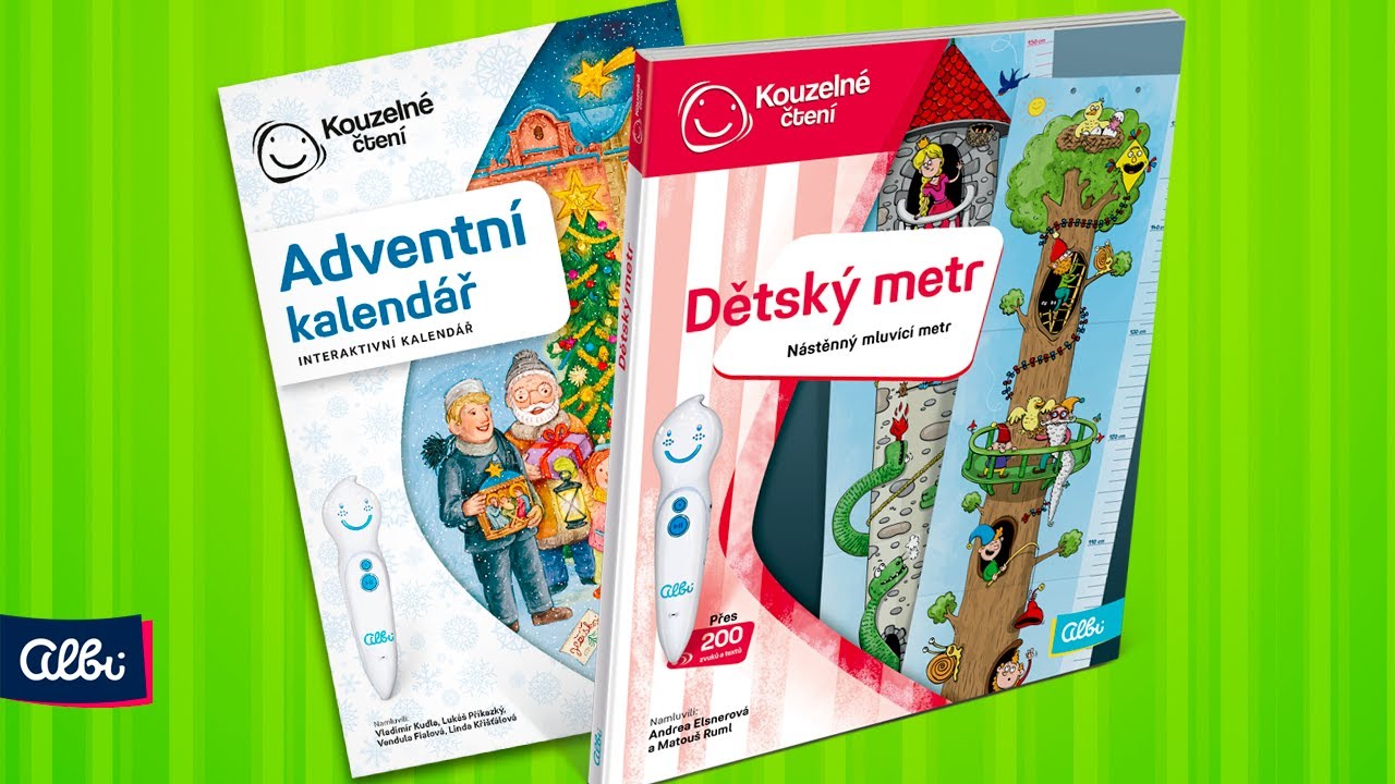 Kouzelné čtení - Dětský metr a Adventní kalendář