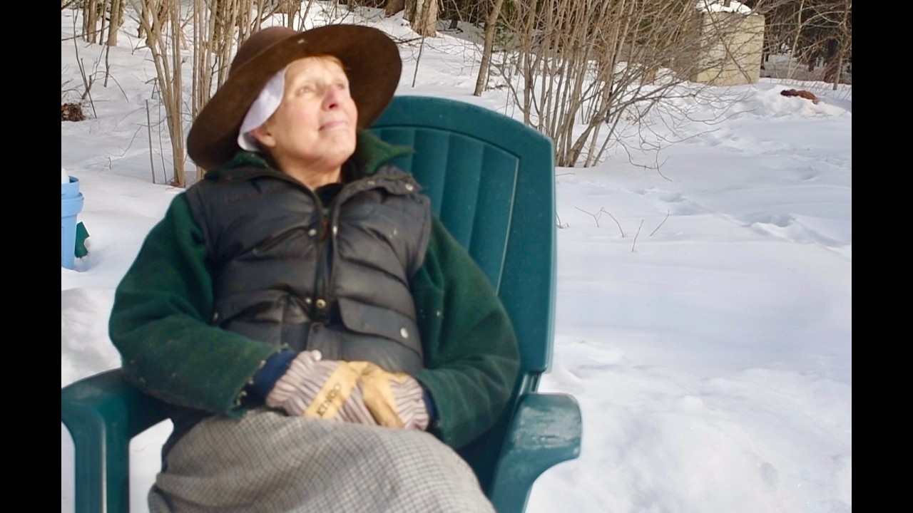 Mid Winter Maine Homestead Chicken Security